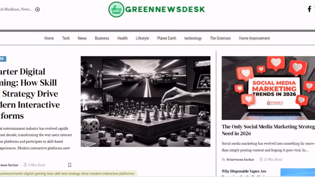 Greennewsdesk com